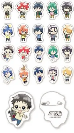 Аниме Yowamushi Pedal Onoda Sakamichi косплей реквизит мультяшный значок бручи кулоны