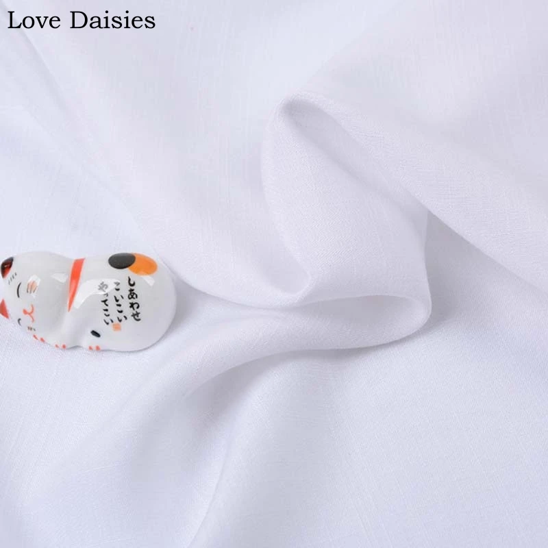 100% Rayon Slub Solid Color WHITE PINK GRAY NAVY KHAKI BROWN Soft Drape fabrics for Summer Apparel Dress Shirt Nightdress | Дом и сад
