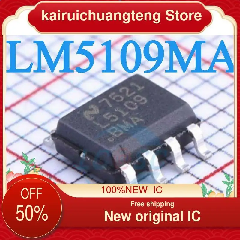 

10-200PCS LM5109 LM5109MA SOP-8 L5109MA New original IC