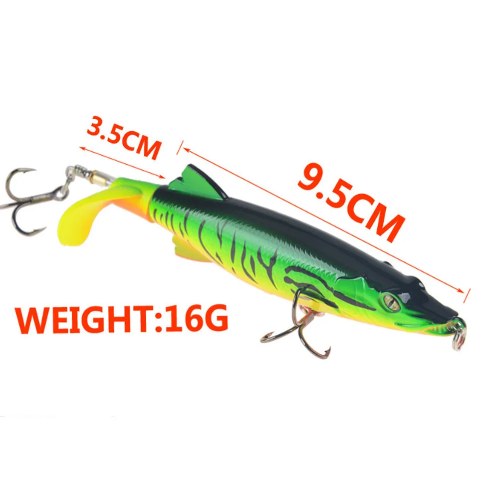 1 шт. новые Whopper Plopper (13 см) 16g встроенный в транспортное средство приманка поплавок