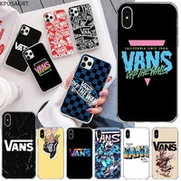 usakpgrt street skateboarding vance shell phone case for iphone 12 pro max 11 pro xs max 8 7 6 6s plus x 5s se 2020 xr cover
