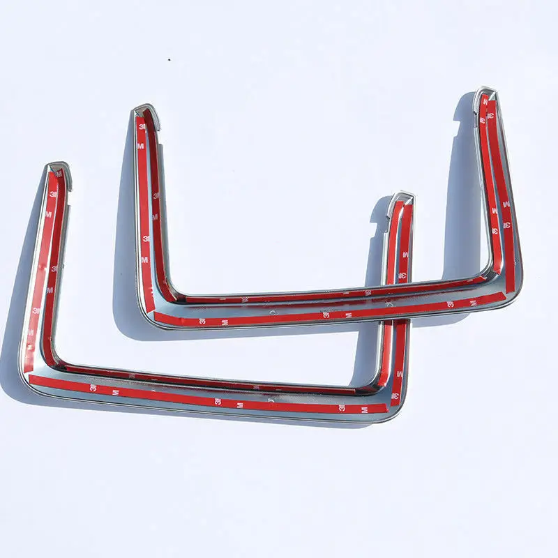 

2 PCS Rear Row Back Net Decoration Frame Trim for BMW 3/4 Series GT f30 f34 2013-2017 Car Styling Car Accessories