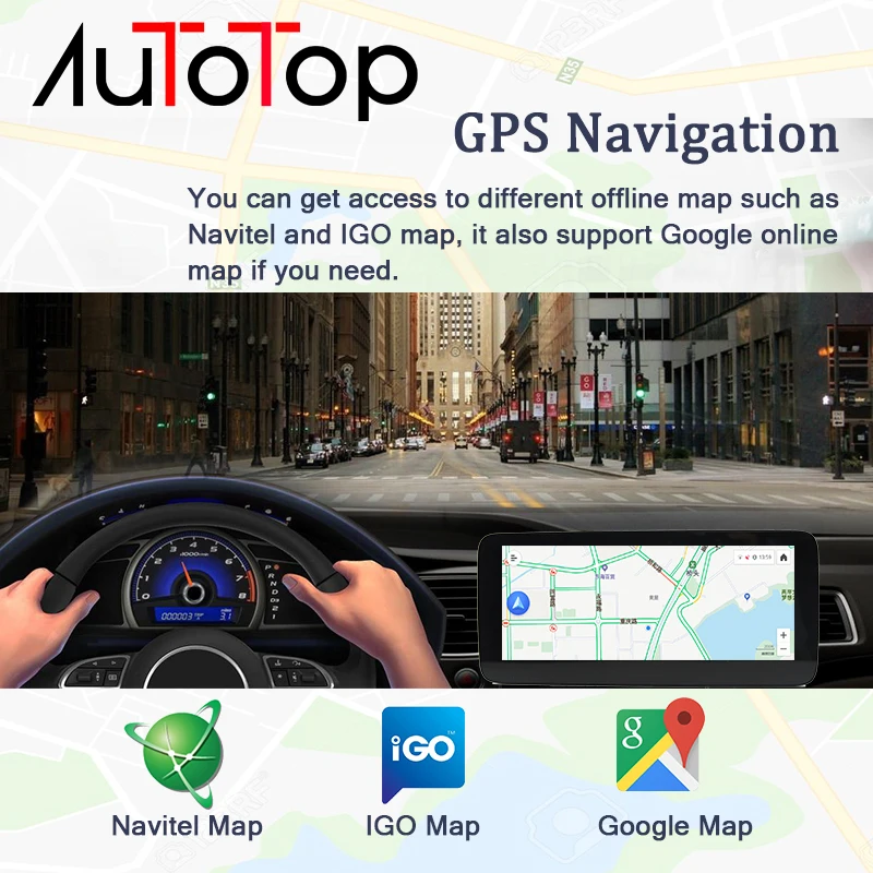 AUTOTOP 8 8/10 25 дюймов Автомобильный GPS Стерео Радио мультимедийный плеер для Audi A3 2013