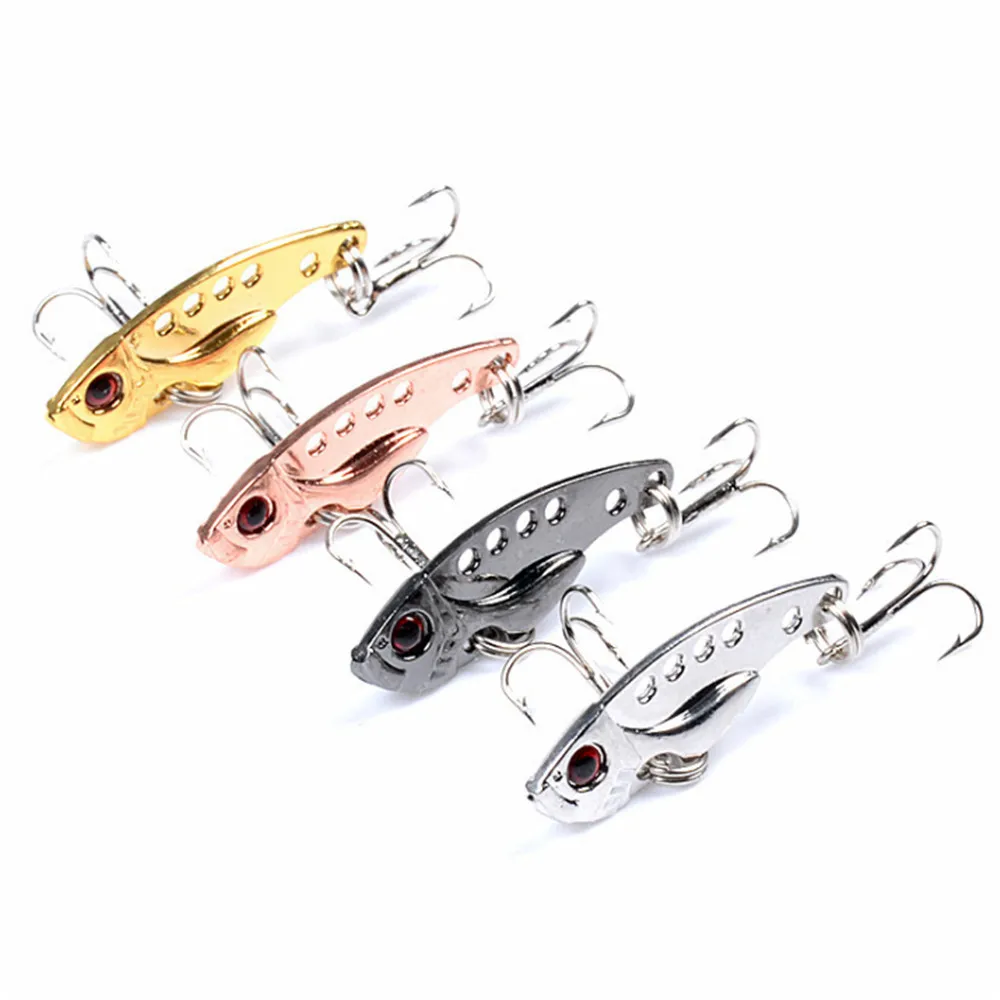 FISHINAPOT 1 шт. 3 5 см г металлическая искусственная мини приманка с 2 тройными крючками