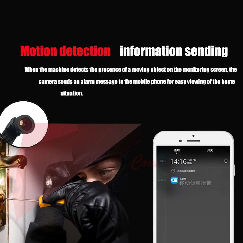 HD 4K широкоугольная Wi Fi мини камера Веб IP P2P Сделай Сам беспроводной модуль камеры