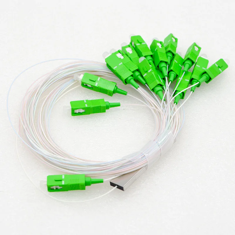 10 шт. Новый мини оптоволоконный разъем SC/UPC/APC 1*16 PLC дифференциальный