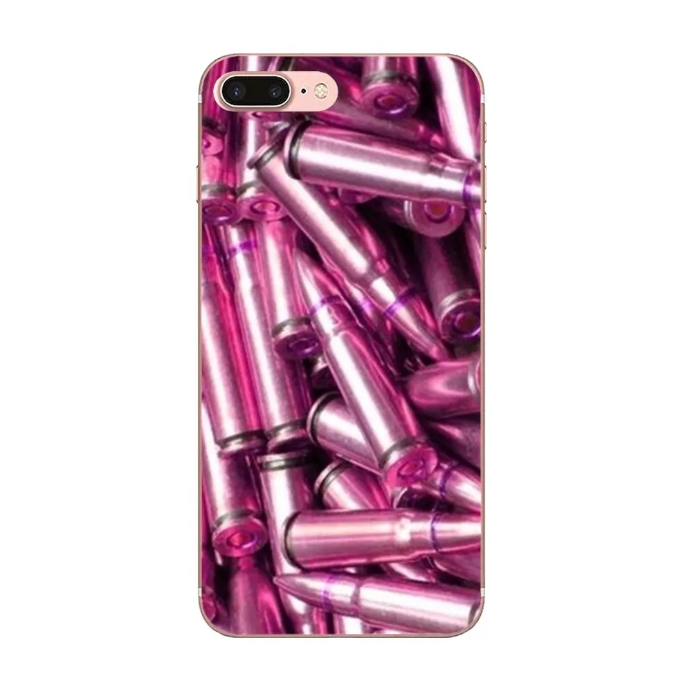 Design Gun And Bullets Pattern For LG K50 Q6 Q7 Q8 Q60 X Power 2 3 Nexus 5 5X V10 V20 V30 V40 Q Stylus TPU Fashion Cell Case | Мобильные
