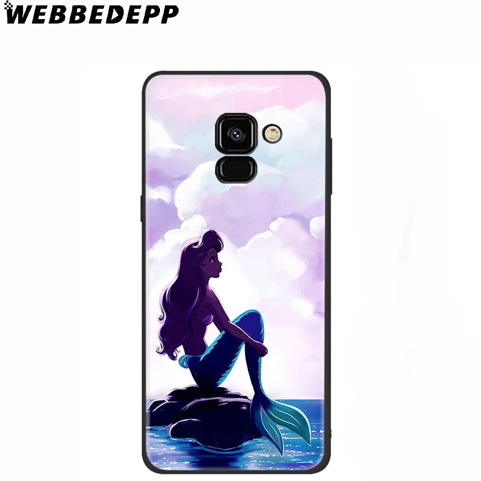 Мягкий силиконовый чехол с изображением Русалочки Ариэль для samsung Galaxy A50s A40s A30s A20s
