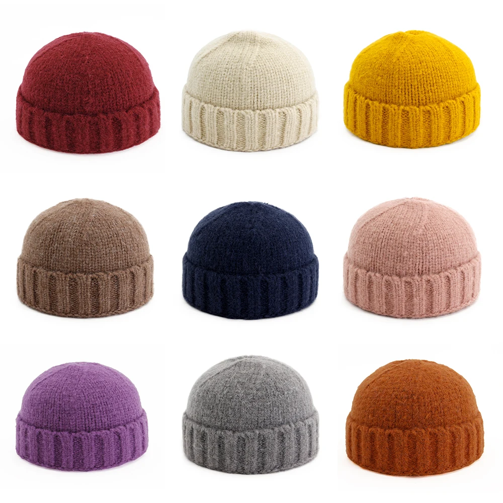 

Winter Hat Man Hip-hop Knitted Hat for Woman Girls Skullies Cap for Female Outdoor Warm Ski Beanie Unisex Adult Casual Bonnet