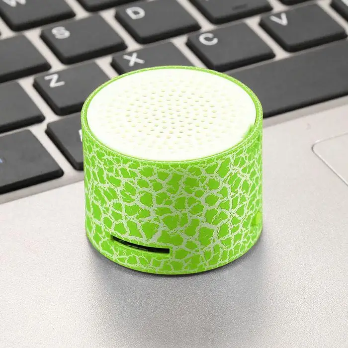 Светодиодный динамик с трещинами портативный мини беспроводной s TF USB громкий
