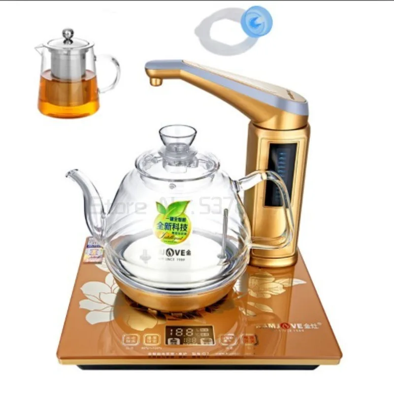 

Интеллектуальная резьба по дереву, электрический чайник для чайной плиты с подогревом, чайник для кипячения чая, умная электрическая чайна...