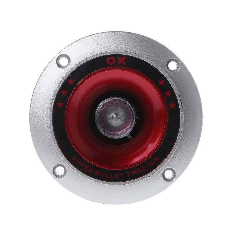 

2PCS Audio Speaker Tweeter 4\" Piezoelectric Loudspeaker Treble Head Driver Home Stage
