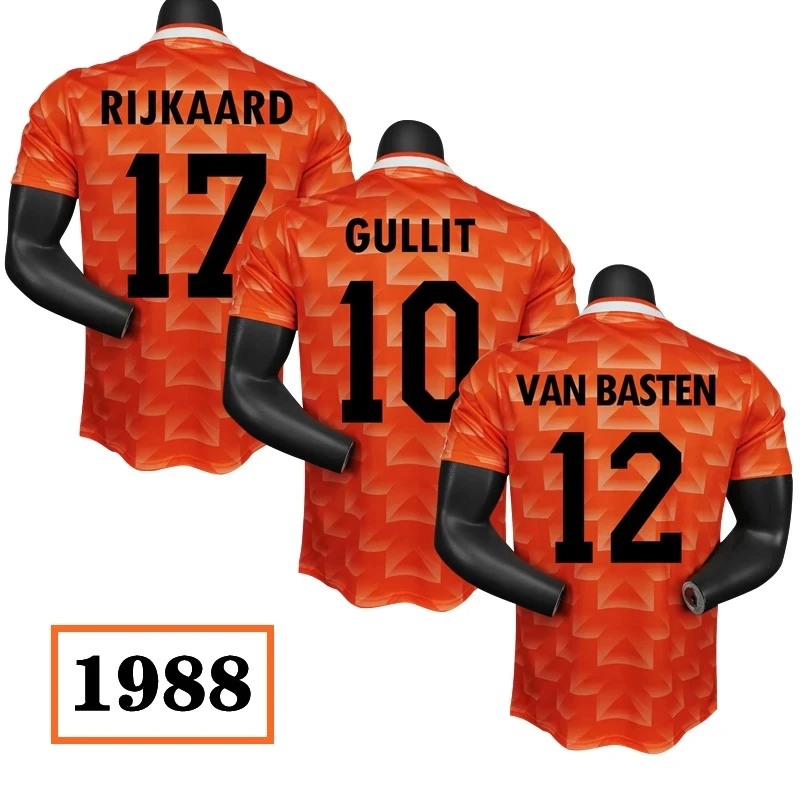

1988 RETRO shirts HOME ORANGE VAN BESTEN GULLIT RIJKAARD Netherlandses SHIRTS CAMISETA holland kids jerseys