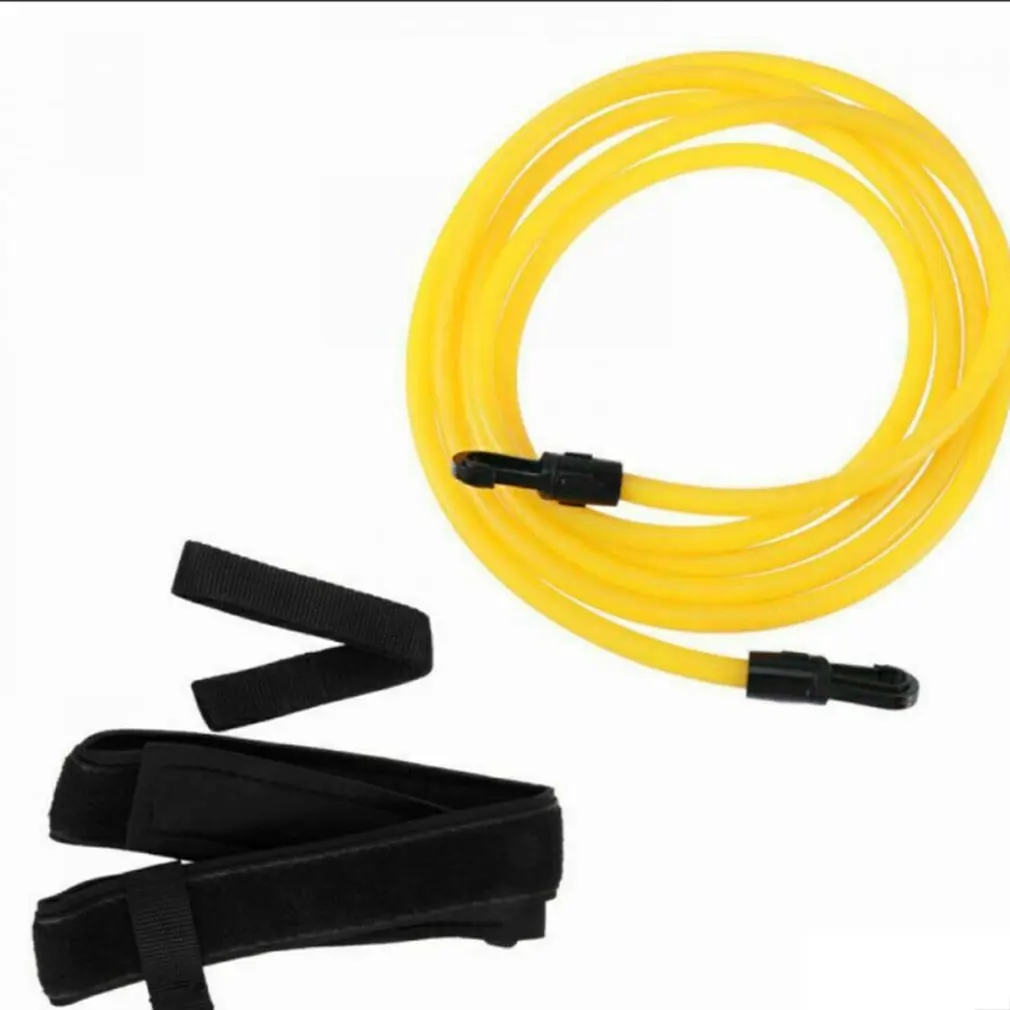 

Swimming Resistance Belt Strength Training Equipment Elastic Rope Swimming Training Belt Suit Swimming Latex Tubes