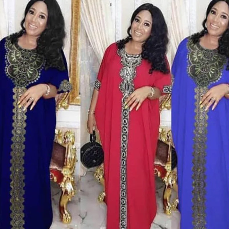 Новые африканские платья для женщин радужная африканская одежда Дашики