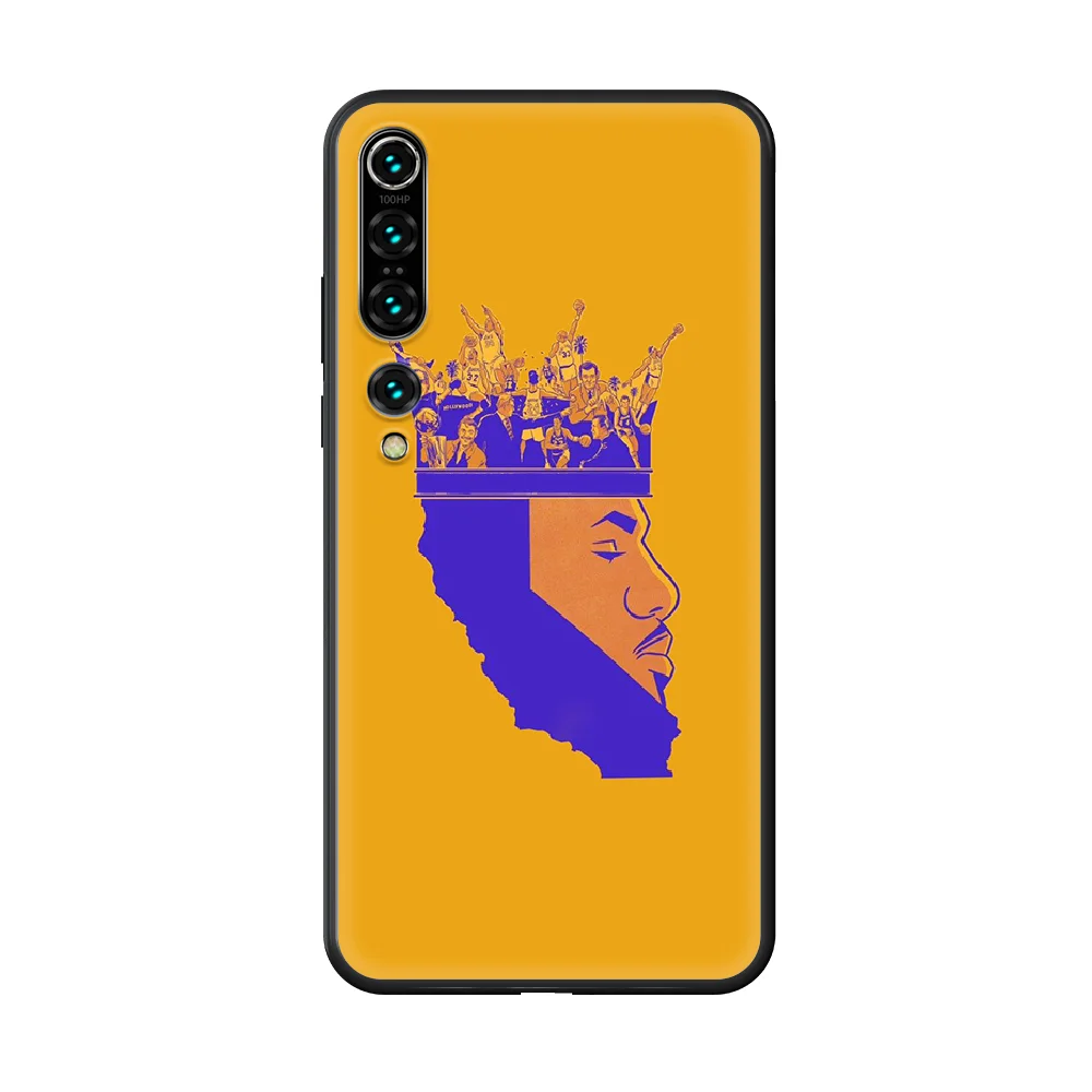 

basketball player James Jordan Phone case for Xiaomi mi 4 5X 6 X A1 A2 8 9 T 10 F1 Lite pro SE Max Mix Note 2 3 lite black coque