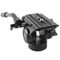 bexin vh 105 panoramic tripod head hydraulic fluid video head for tripod monopod camera holder stand mobile slr dslr