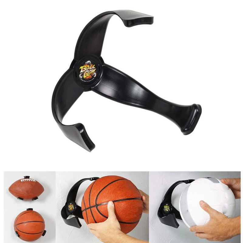 

Three Claw Basketball Wall Mount Holder Claws Ball Display Rack Soccer Football Volleyball Sports Ball Storage Space Saver