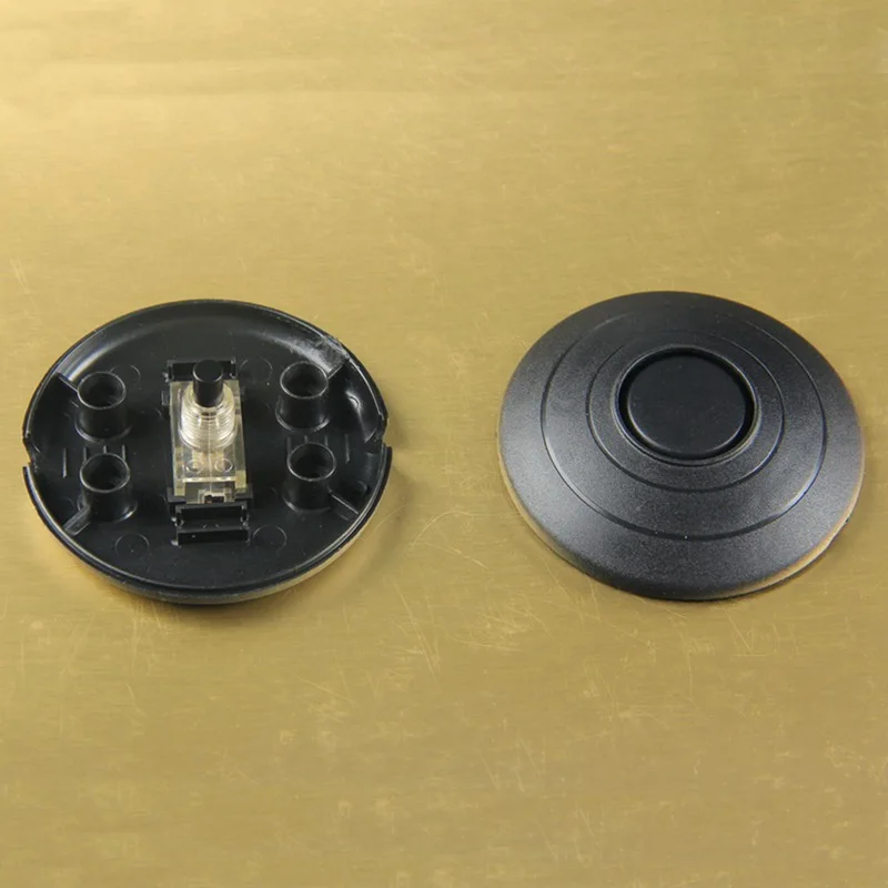 1 шт. черный Встроенный ножной выключатель для лампы пуш ап Мощность педаль