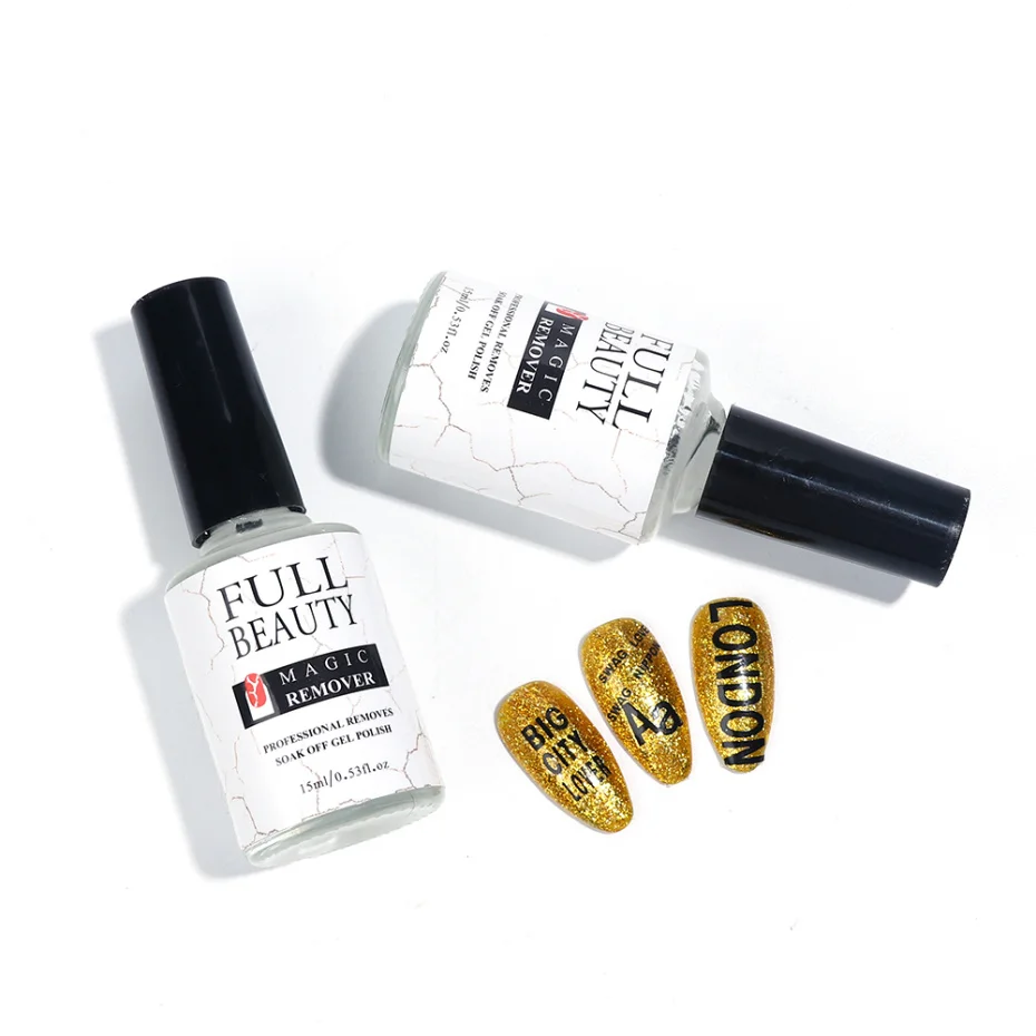 Гель-лак для ногтей быстрое удаление 15 мл | Жидкость снятия лака