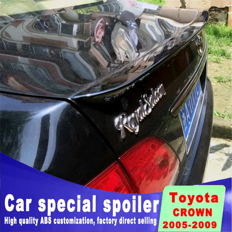 CROWN спойлер 2005 2006 2007 2008 2009 Crown модель автомобиля паста без пробивки задний