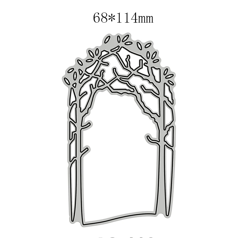 

New Layered Timberland Collage Frame 2020 Metal Cutting Dies for DIY Scrapbooking Decor and Card Making Embossing Craft No Stamp