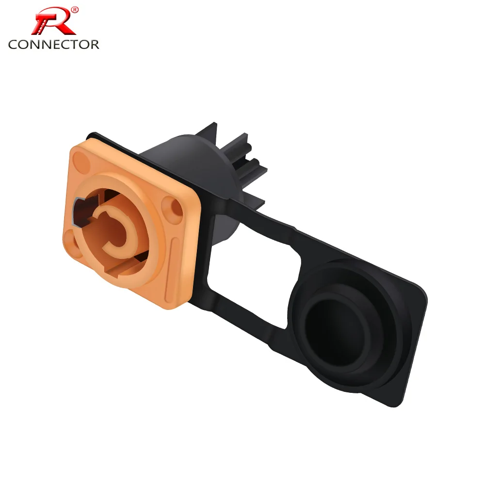 Водонепроницаемый соединитель Powercon 1 шт. 3 контакта 250 В 20 А гнездо шасси монтажная