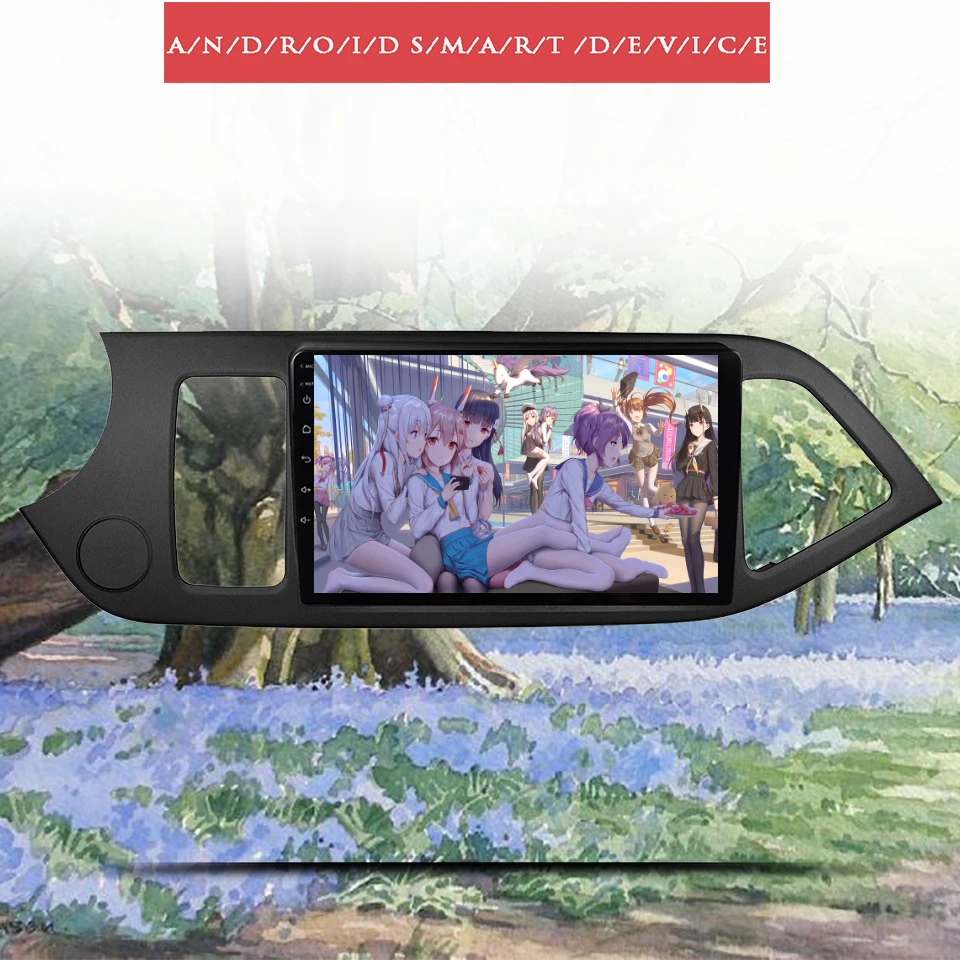 9 &quotIPS Android 10 6G + 128G автомобильный DVD плеер магнитола HU для KIA Morning Picanto 2011 2016 с GPS