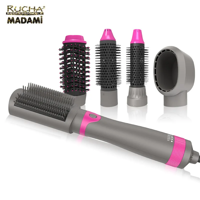 5 в 1 электрический фен для волос расческа и объемный профессиональный