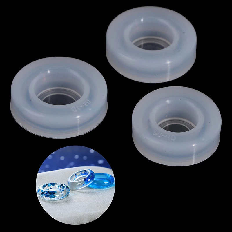 

Dried Flower Resin Decorative Craft Type Epoxy Resin Molds DIY Arc Ring Mold Transparent Silicone Mould For Jewelry