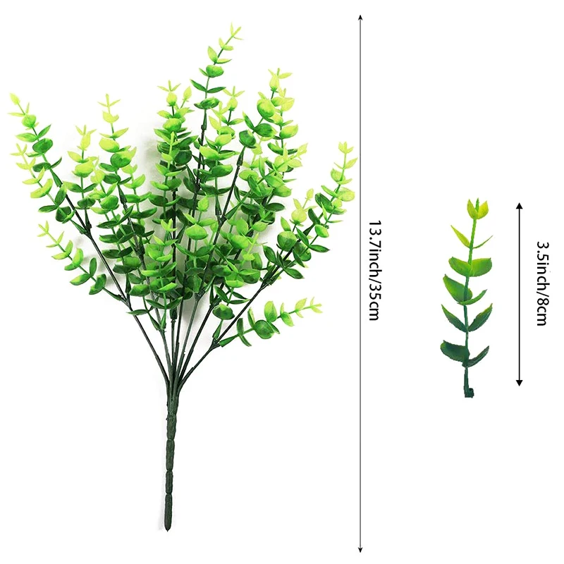 24 шт Искусственные зелени уличные растения пластиковый самшитовый коврик