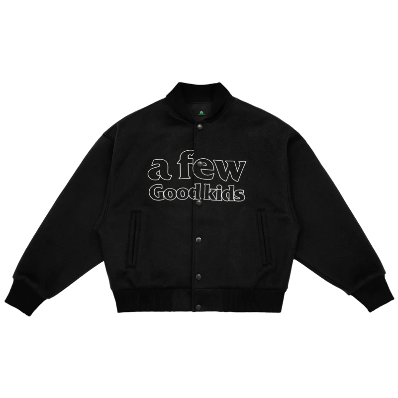 Куртка-бомбер мужская Осенняя мешковатая в стиле хип-хоп | Мужская одежда