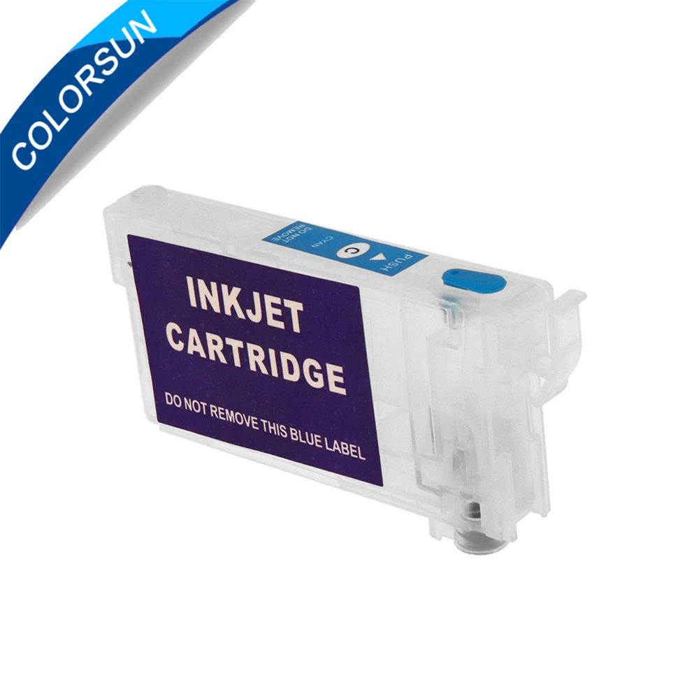 Многоразовый чернильный картридж Colorsun T3581 T3591 T35 T35XL для Epson WF 4720DWF 4725DWF 4730DWF без