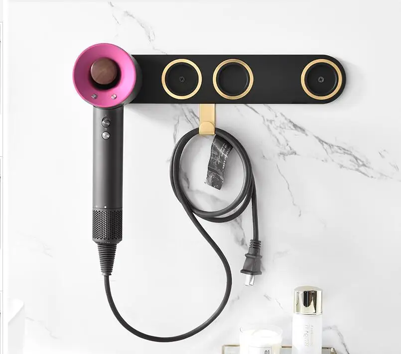 Держатель для фена Dyson настенная сушилка волос без сверл барабанная розетка | Дом