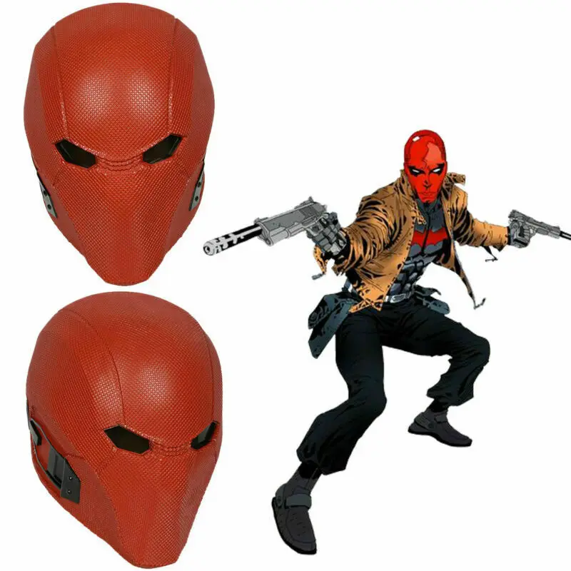 Xcoser Injustice 2 Red Hood шлем костюм Бэтмена косплей реквизит полная голова копия маски