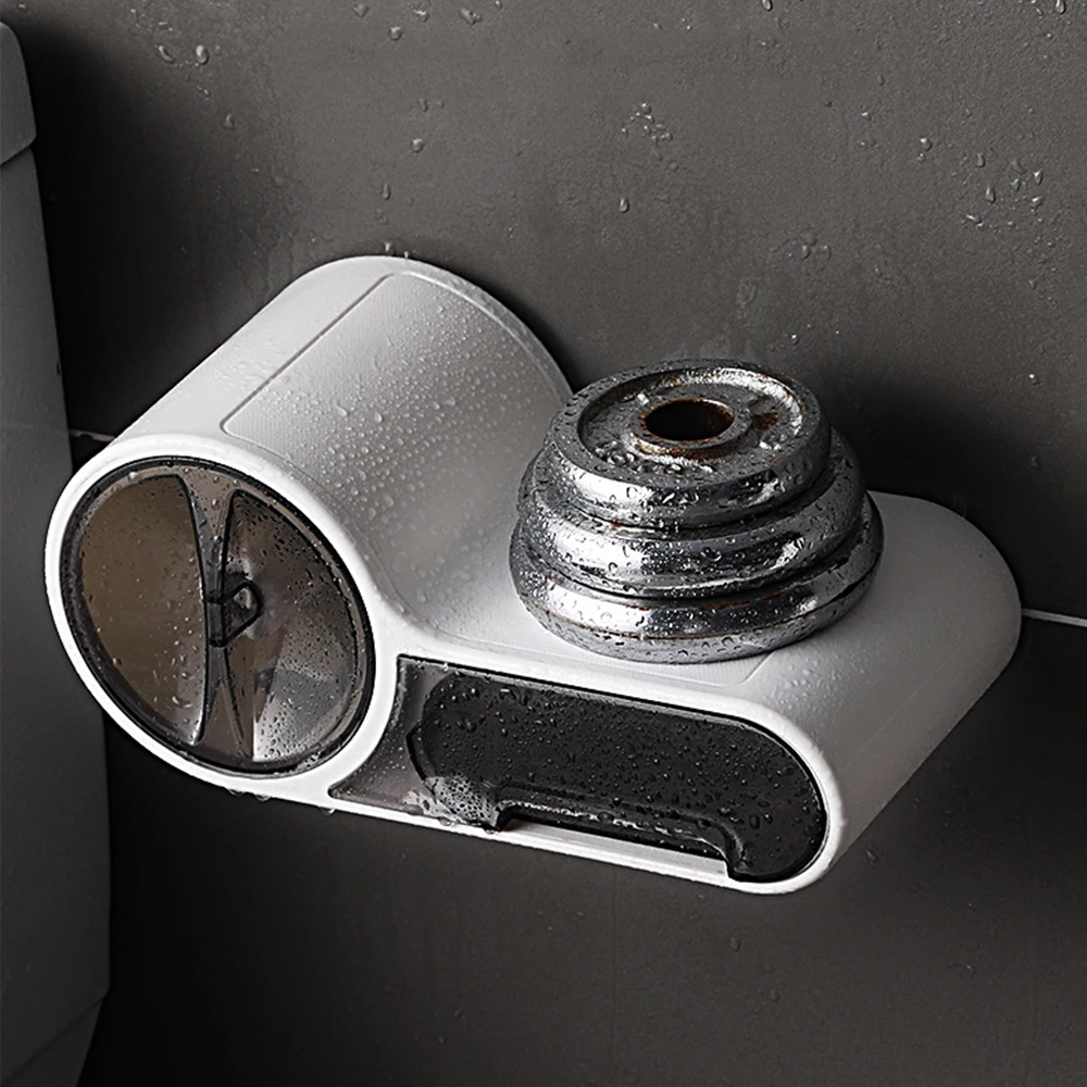 

Roll Paper Storage Box Waterproof Wall-Mounted Toilet Paper Holder Rack Toilet Tissue Box Shelf Bathroom Accessories