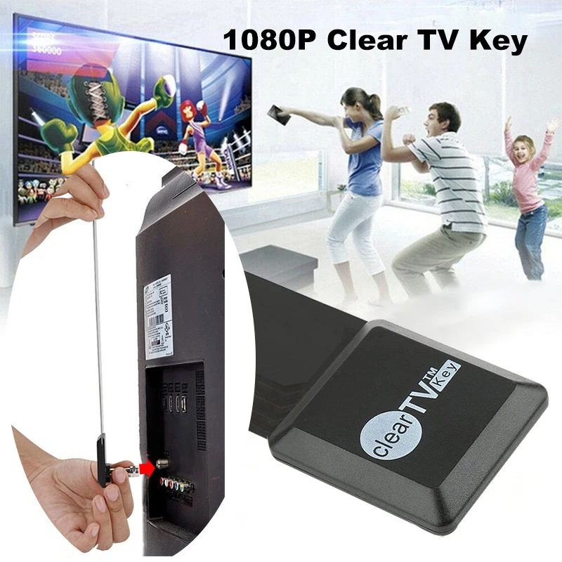 ТВ антенна комнатная цифровая наружный hdtv hqclear receptor внешний усилитель для dtv dvb t2