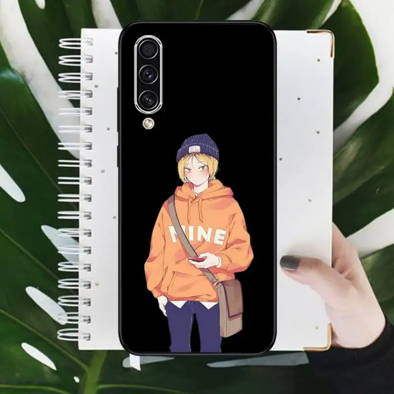 

Anime volleyball teenager Phone Case For Samsung A20 A30 30s A40 A7 2018 J2 J7 prime J4 Plus S5 Note 9 10 Plus