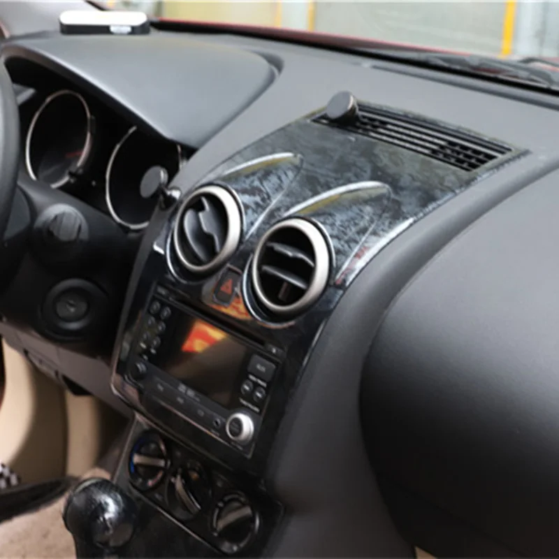 Для Nissan Qashqai J10 2008 ~ 2015 центральное управление панель переменного тока наклейка