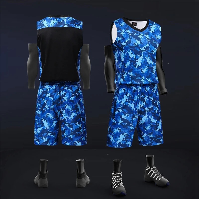 Дышащий сухой модный камуфляжный без рукавов пляжный спортивный жилет Джерси