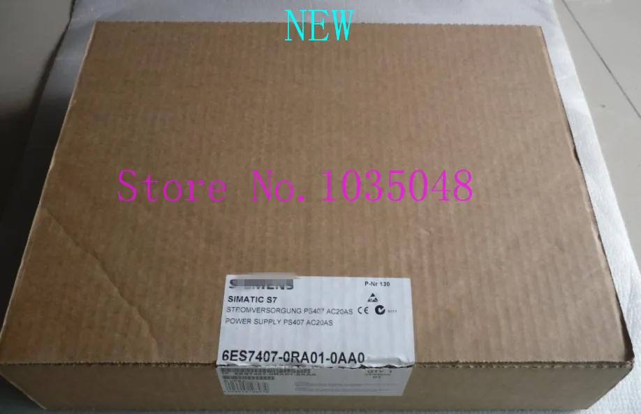 

1PC 6ES7407-0RA01-0AA0 6ES7 407-0RA01-0AA0 New and Original Priority use of DHL delivery #07