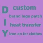 Термоклейкие наклейки с логотипом на одежду, термоклейкие наклейки на одежду