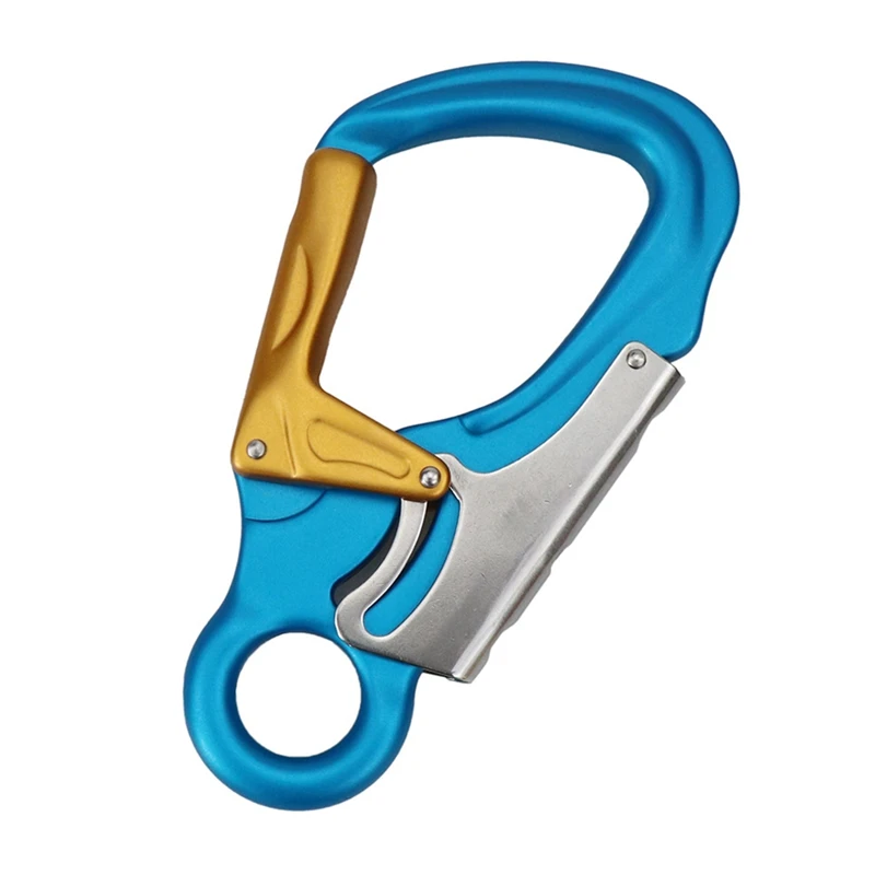 

Top!-35KN Aviation Aluminum Carabiner Main Lock Outdoor Rock Climbing Carabiner Hanging Hook Buckle Climbing Equipment