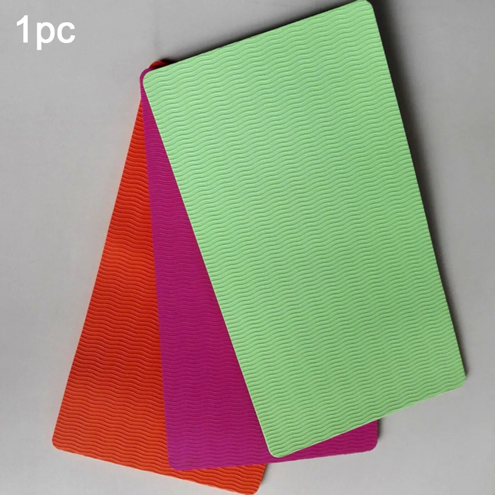 Нескользящие Домашние коврики для йоги спортзала упражнений наколенники