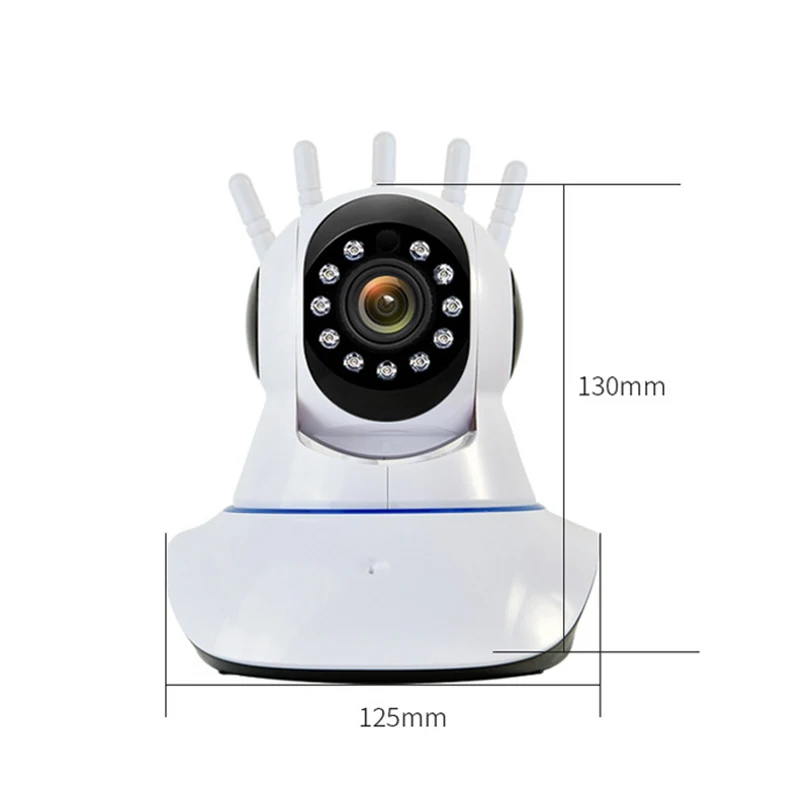 yilot wireless ip camera 1080p 2 4g5ghz home security 4x zoom indoor two way audio pan tilt cctv wifi camera baby monitor free global shipping