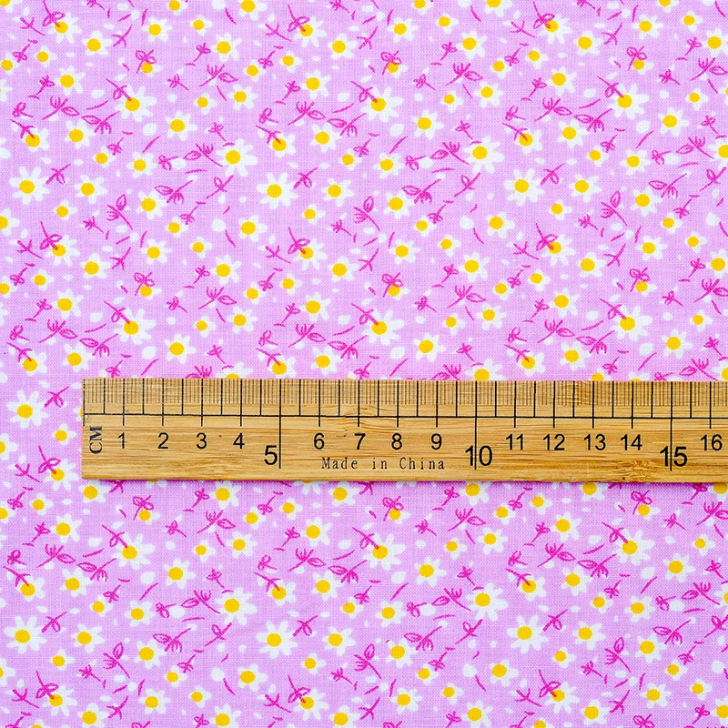 

Pink printed fabric, cotton sewing fabric, DIY handmade supplies fabric, pillowcase fabric curtain fabric tablecloth