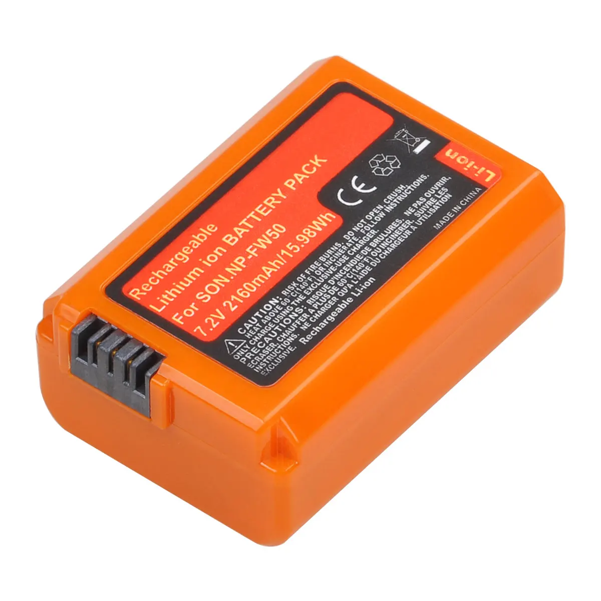 

NP-FW50 2160mAh NPFW50 Battery for Sony A6000 A6500 A6400 A6300 A7 A7II A7SII A7S A7S2 A7R A7R2 A7RII A55 A510 RX10 RX10II