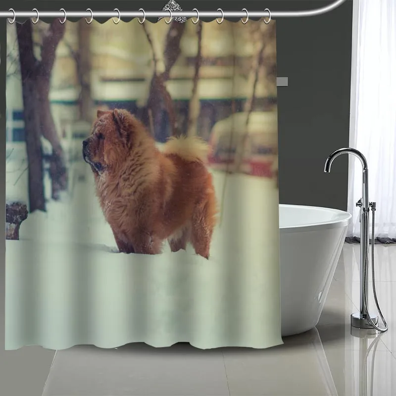 Лидер продаж занавески для душа Chow высокого качества на заказ Товары ванной