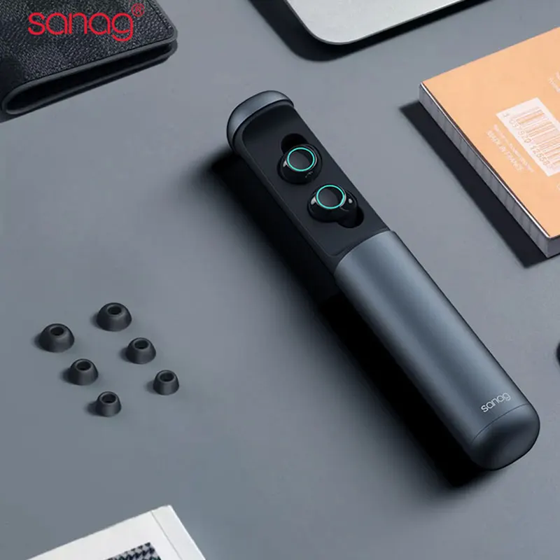 Sanag J2 Bluetooth наушники IPX7 водонепроницаемые спортивные беспроводные наушники Bluetooth 5,0 шумоподавление HiFi стерео беспроводные наушники