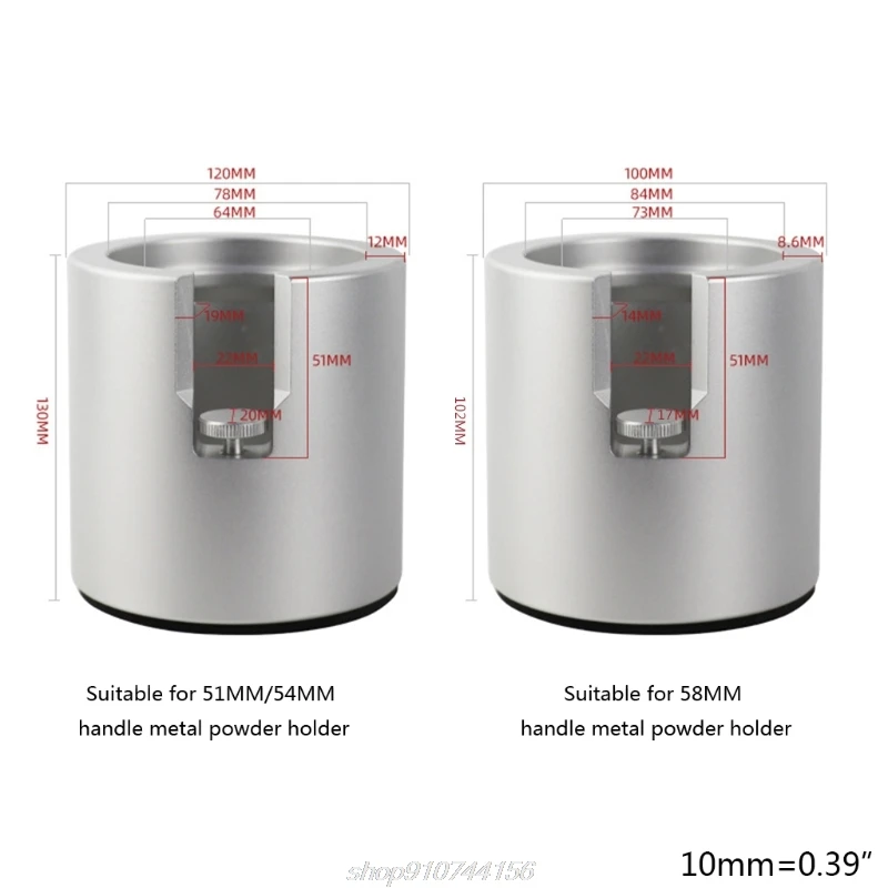 

Coffee Handle Rack Powder Making Holder Sturdy Adjustable Espresso Tamper Stand Barista Tool Tamping Shelf J04 21 Dropship